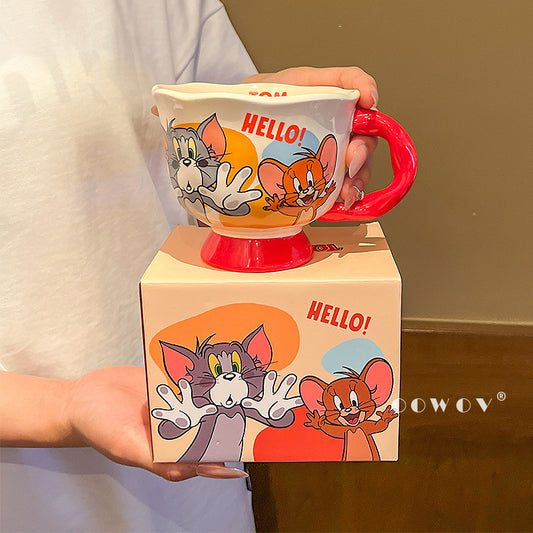 Tom and Jerry ceramic mug cup gifts